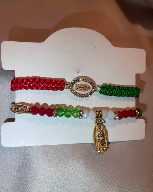 Mexico Handmade Bracelet Duo